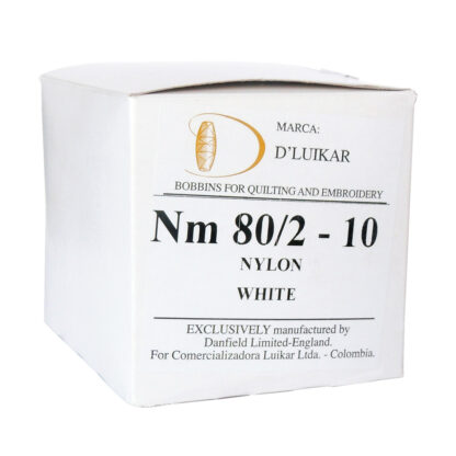 Caja Bobina Blanca nm 80-2-10 nylon
