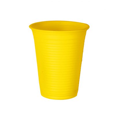 Vaso Bioplástico Amarillo de 200 onzas